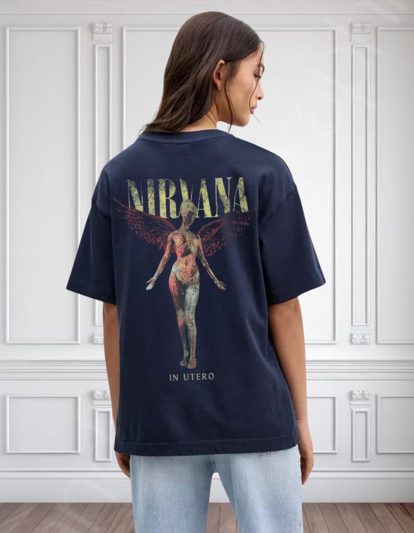"Nirvana In Utero Vintage Tee"