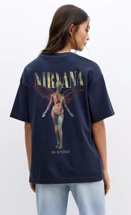 "Nirvana In Utero Vintage Tee"