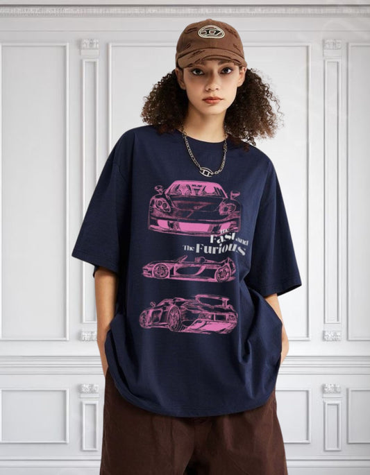 Fast & Fearless Oversized Tee