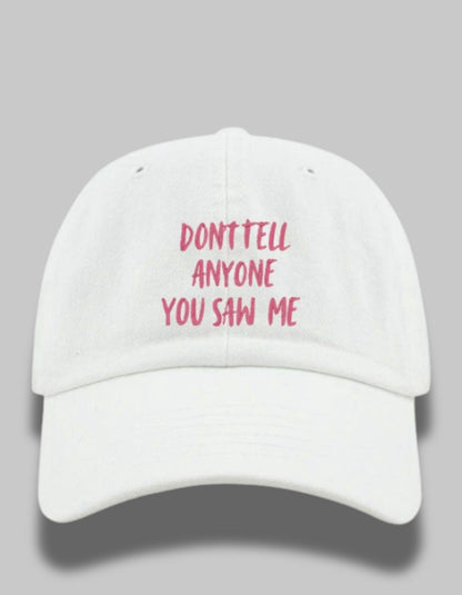 “Pink Secret Statement Cap”