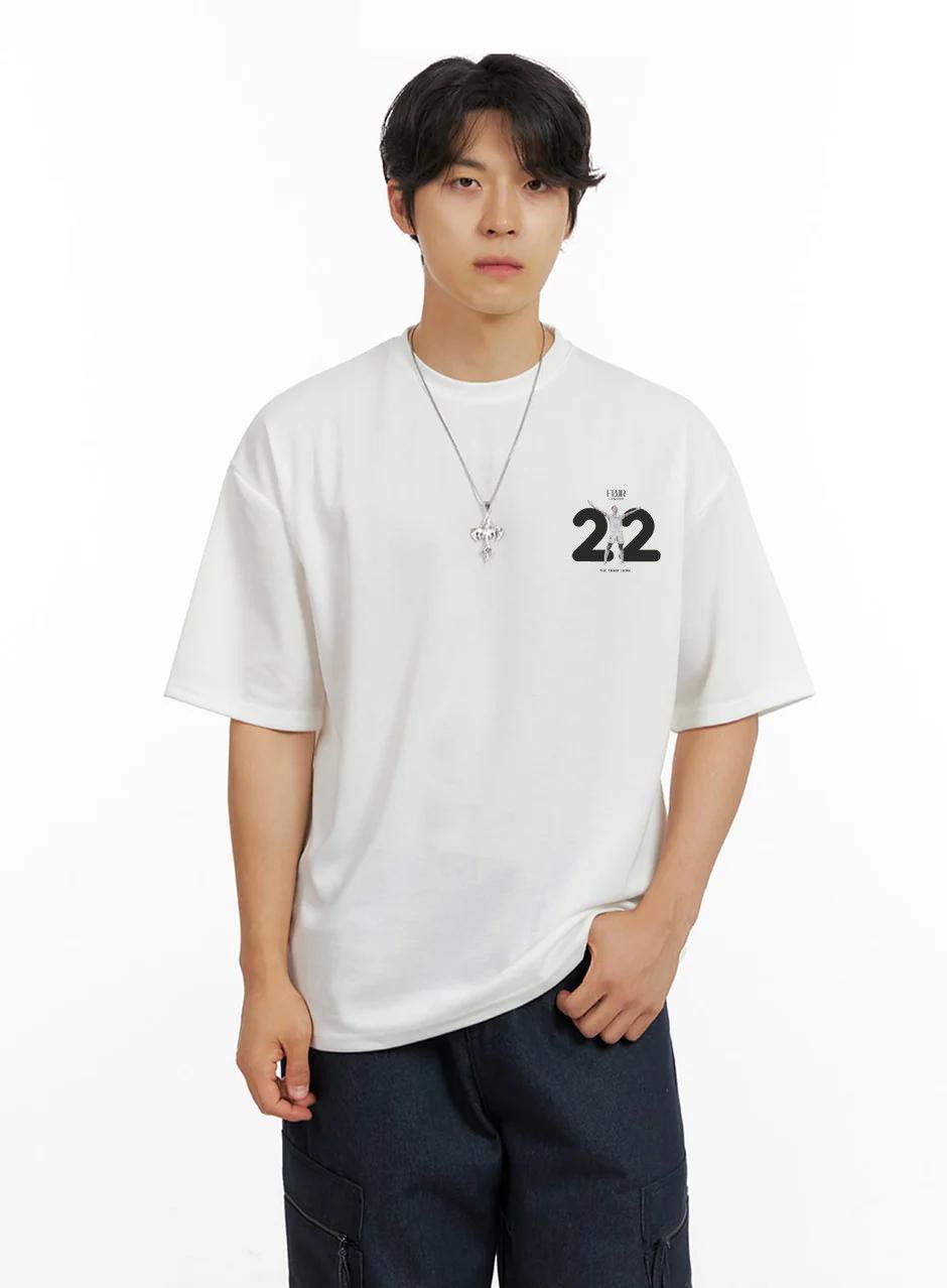Three Lions Oversized Tee – Flair London Edition