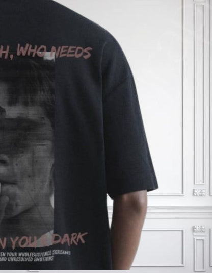 "Vision in the Dark" Oversized Tee