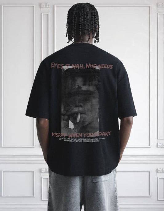 "Vision in the Dark" Oversized Tee