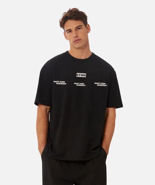 "Wait For Nobody" Oversized Tee