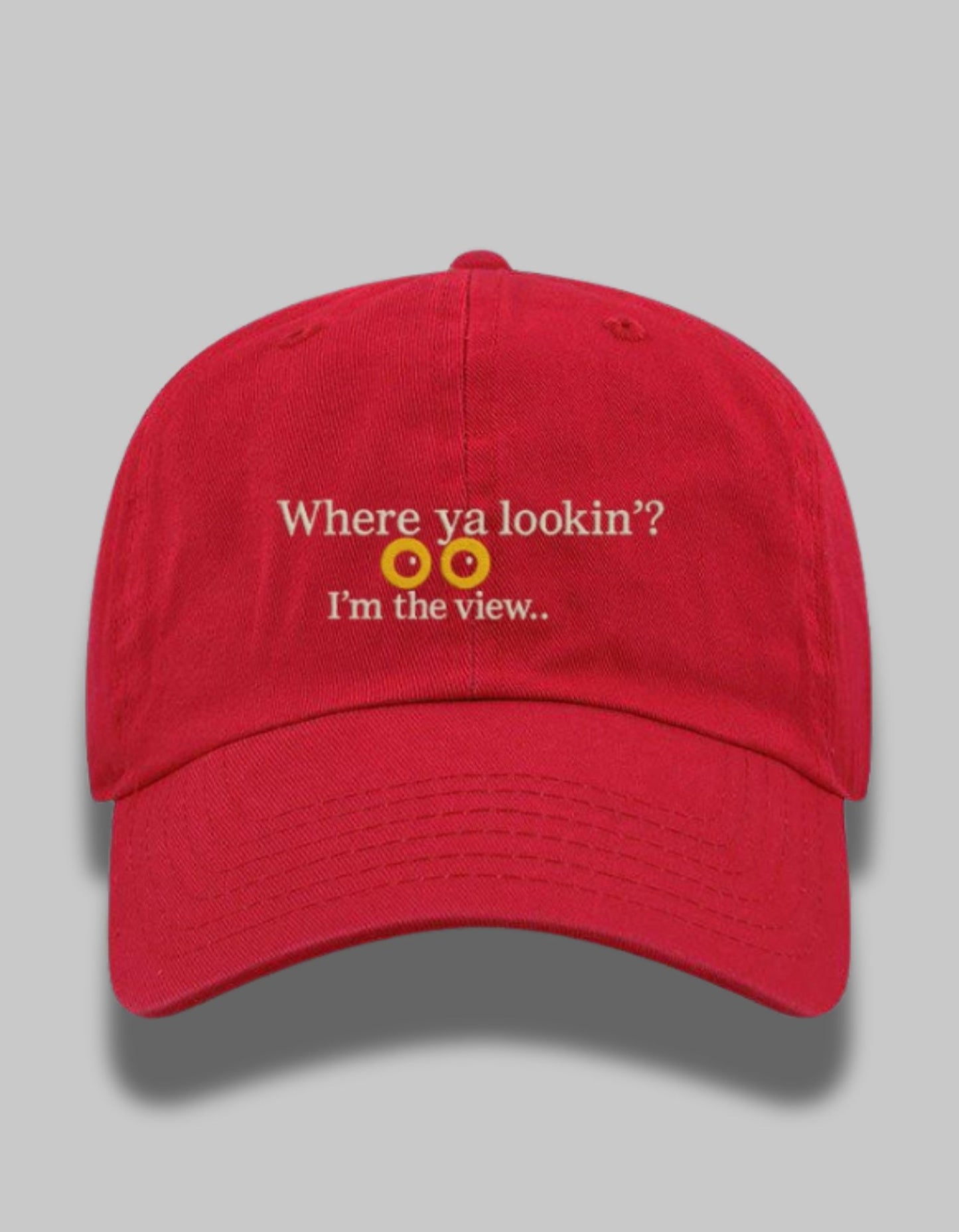 “I’m the View” Embroidered Cap