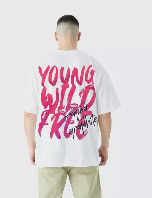 Young Wild Free Oversized Tee