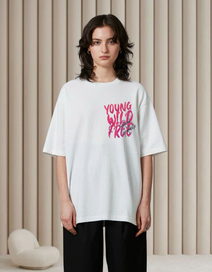 Young Wild Free Oversized Tee